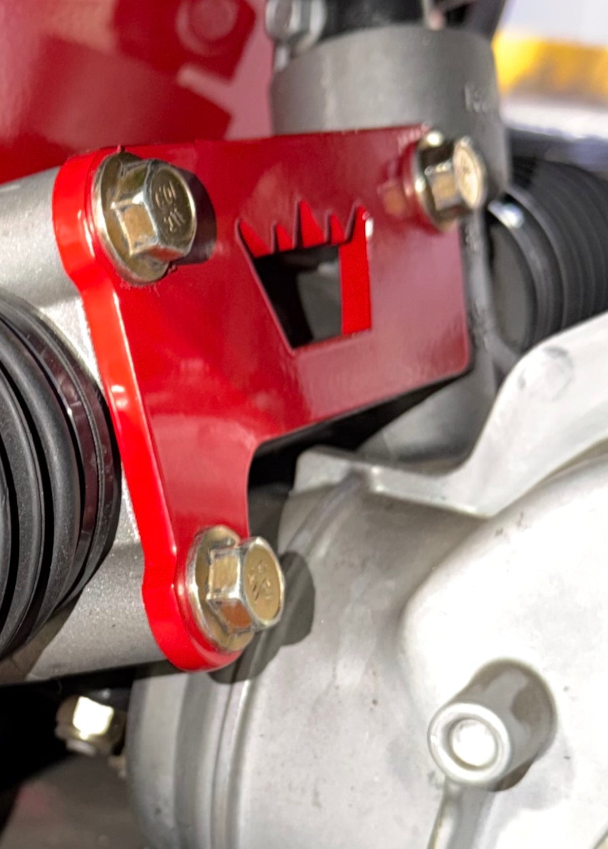 Can-Am Defender HD11 rack brace plate