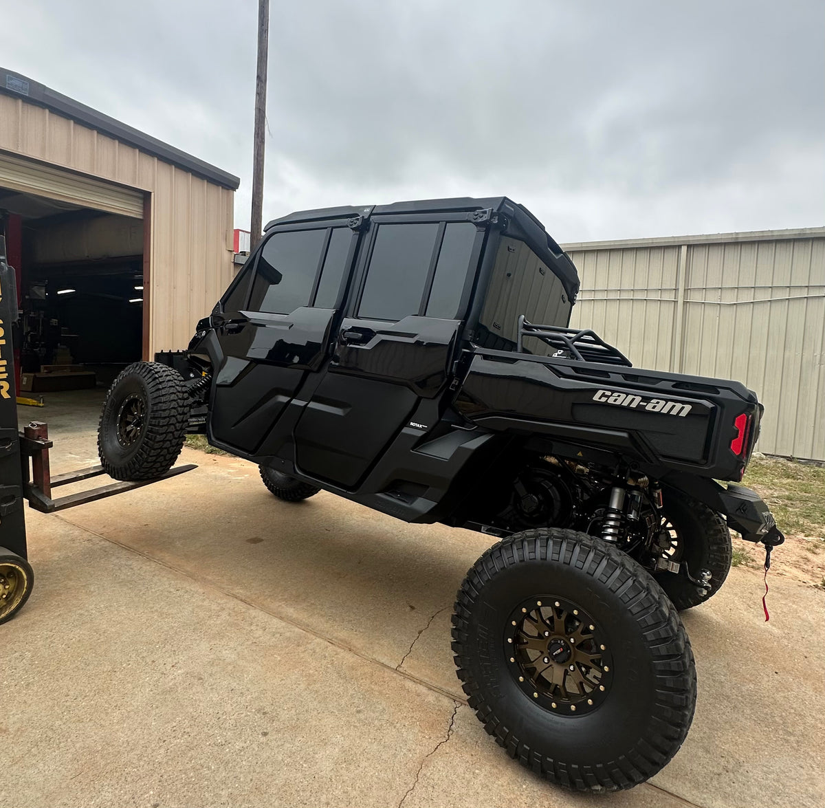 CanAm Defender Long Travel Kit Moorhead OffRoad Engineering