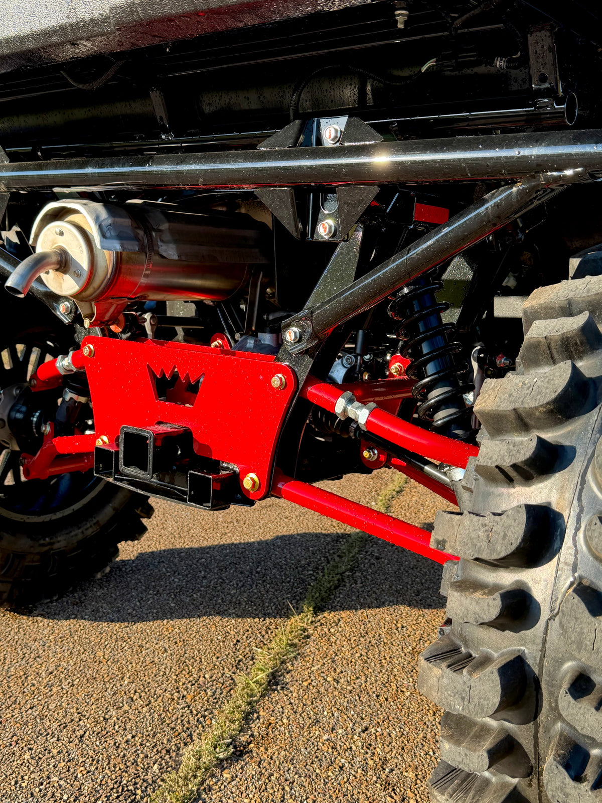 Honda Pioneer 700 rear raked a-arms