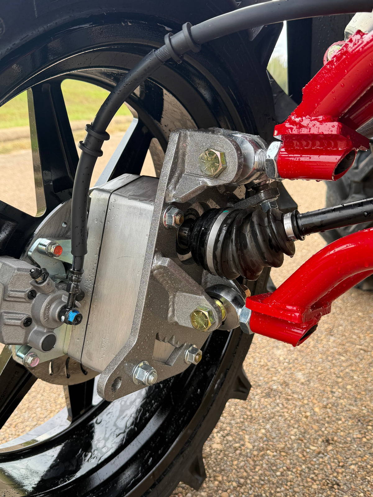 Honda Foreman Rubicon forward front a-arms