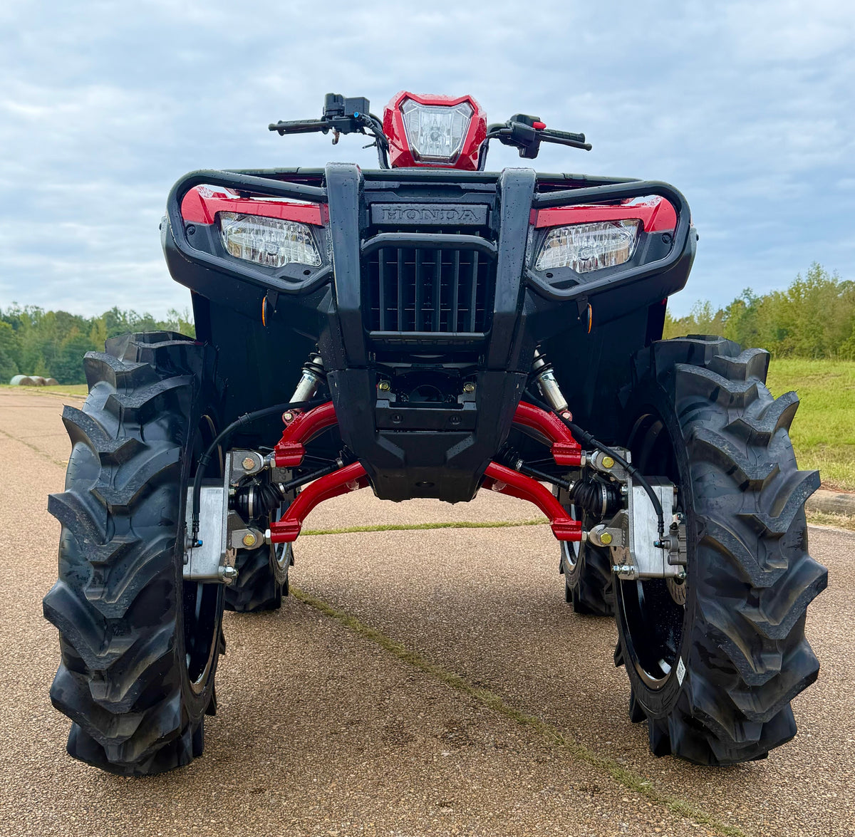 Honda Foreman Rubicon forward front a-arms