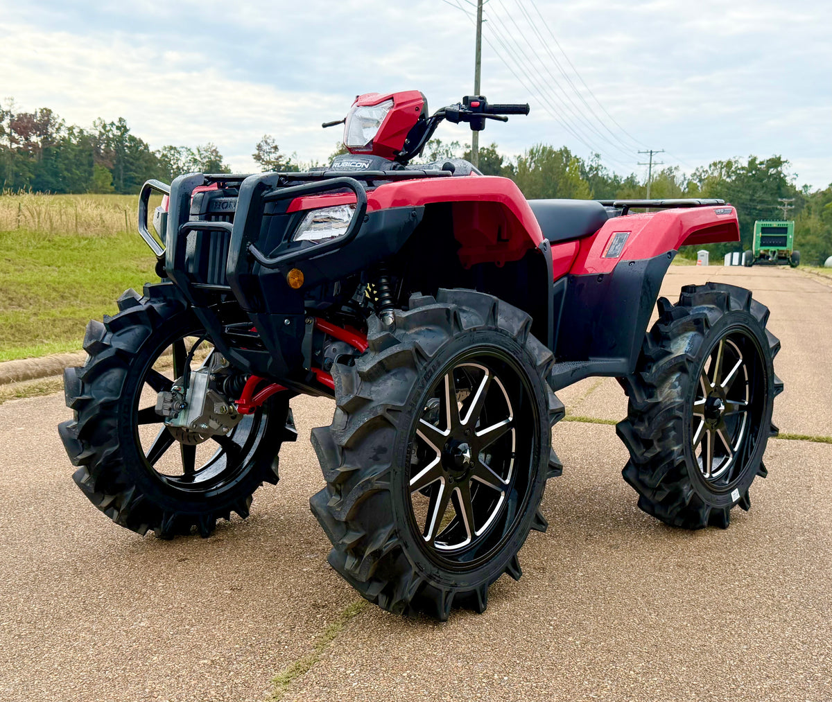 Honda Foreman Rubicon forward front a-arms