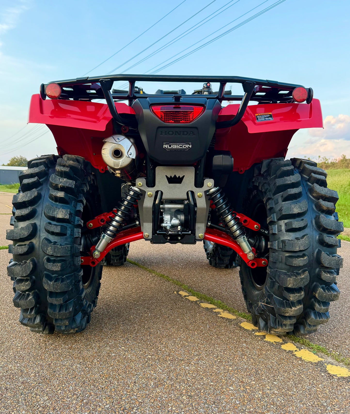Honda Foreman Rubicon rear raked a-arms