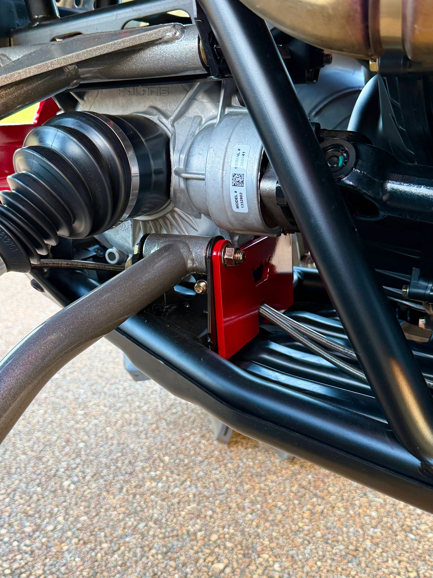 POLARIS SPORTSMAN & SCRAMBLER FRAME BRACE