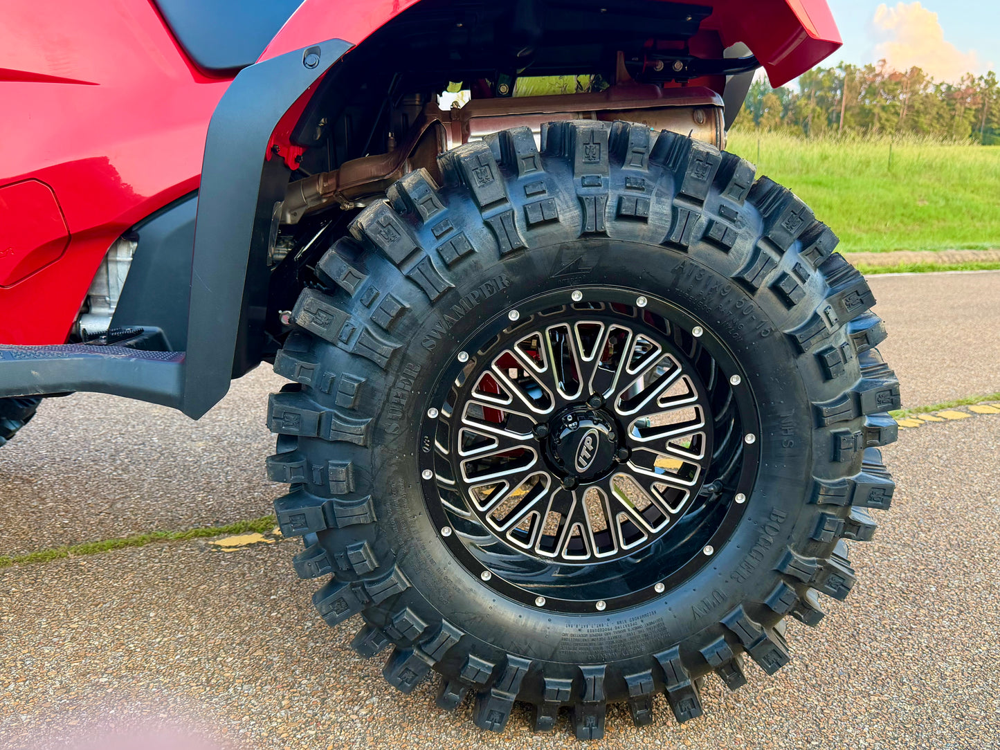 Honda Foreman Rubicon rear raked a-arms
