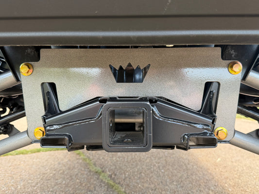 Honda Pioneer 1000 rear frame brace plate